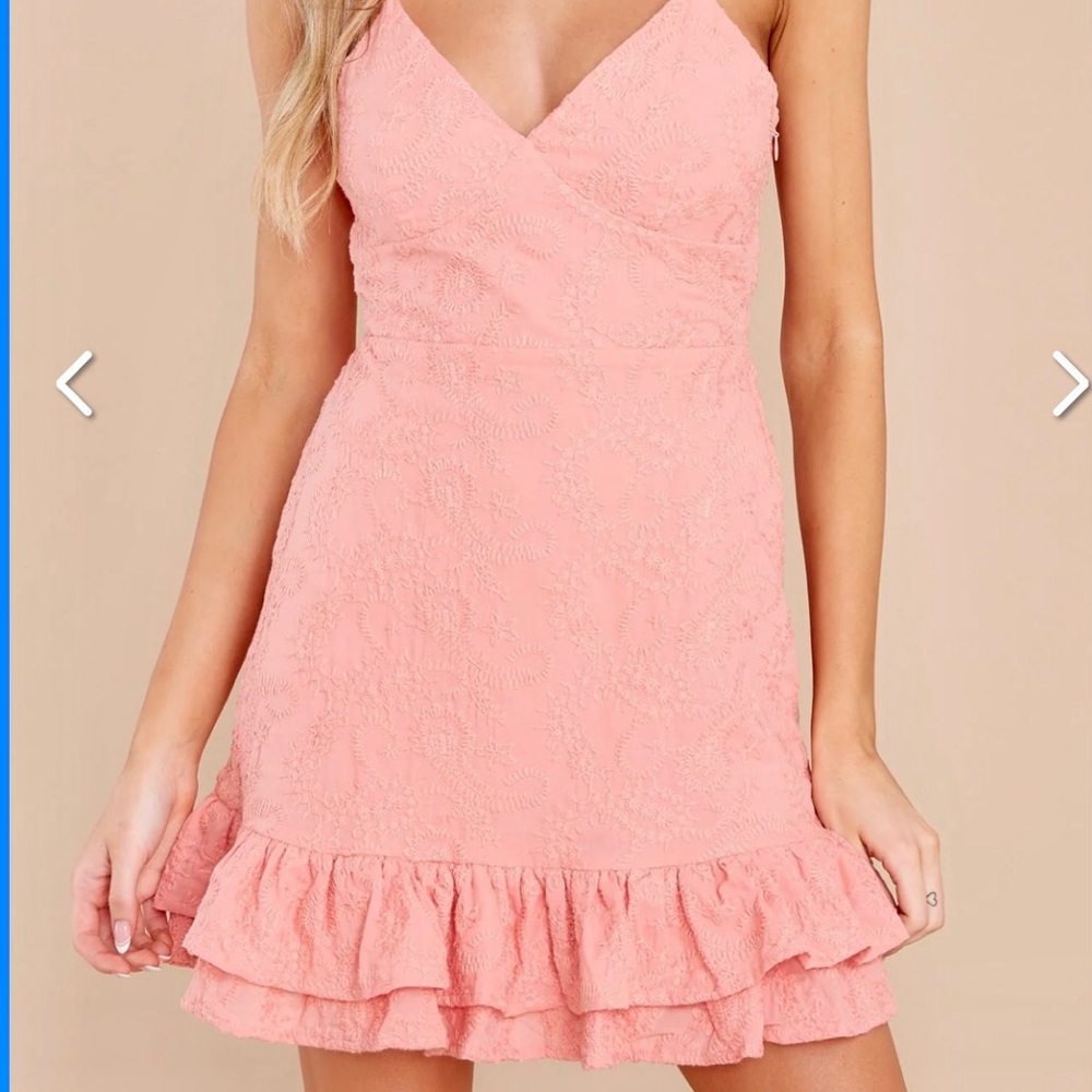 MINKPINK Geneva Rose Mini Dress - Size 4